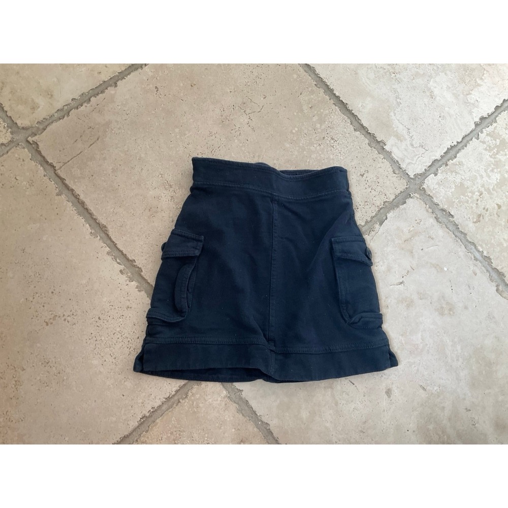 Tea Collection blue cargo skirt - girls size‎ 5
